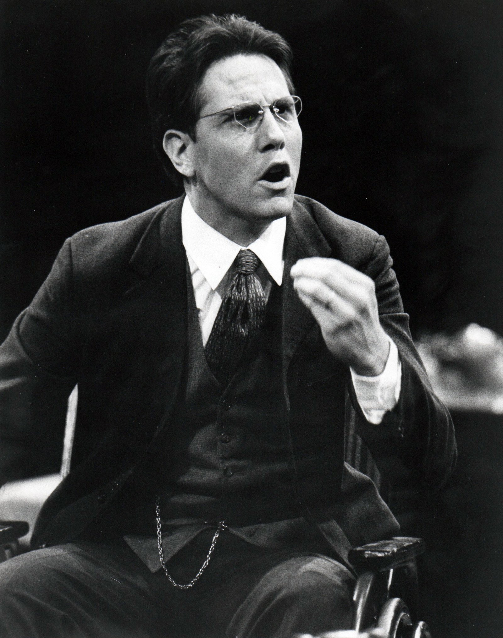 Dr. Ronald D. Pate as Horace in The Little Foxes at Court Theatre